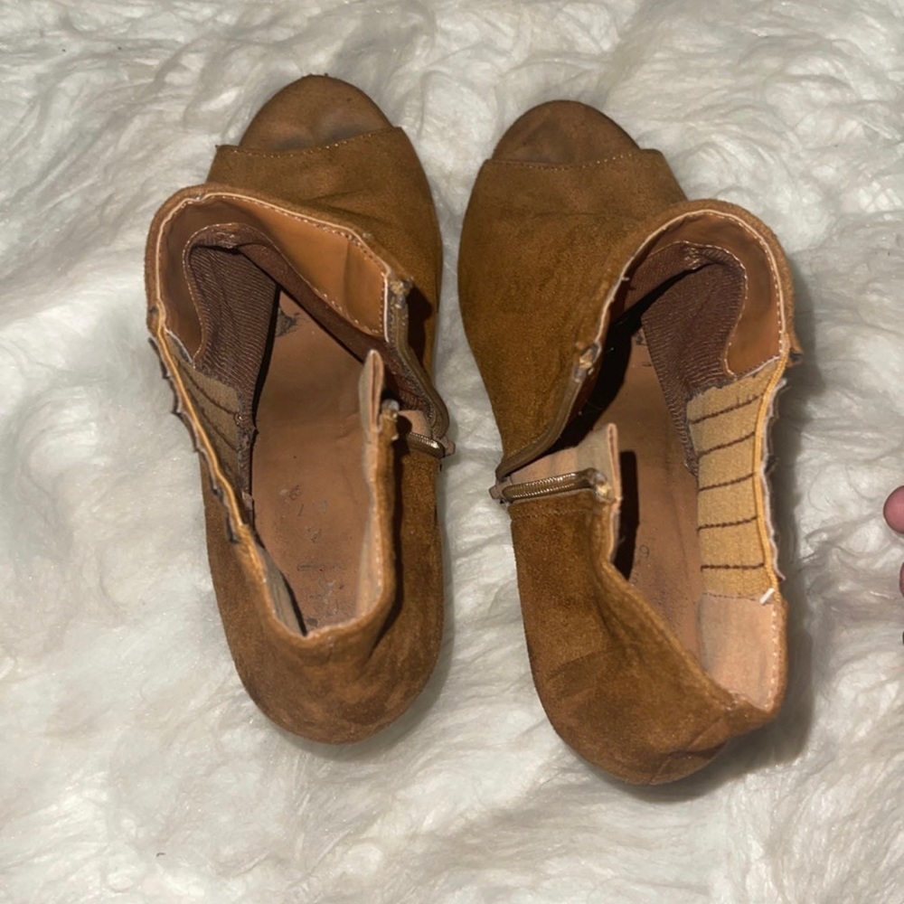 Tan Booties - Picture 6 of 6